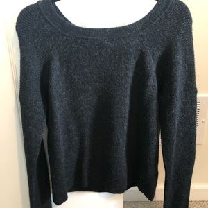 Abercrombie & Fitch black bow in the back sweater